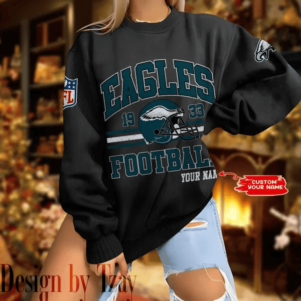 Philadelphia Eagles Personalized Fashion Design New Woolen Sweater BGSWT285