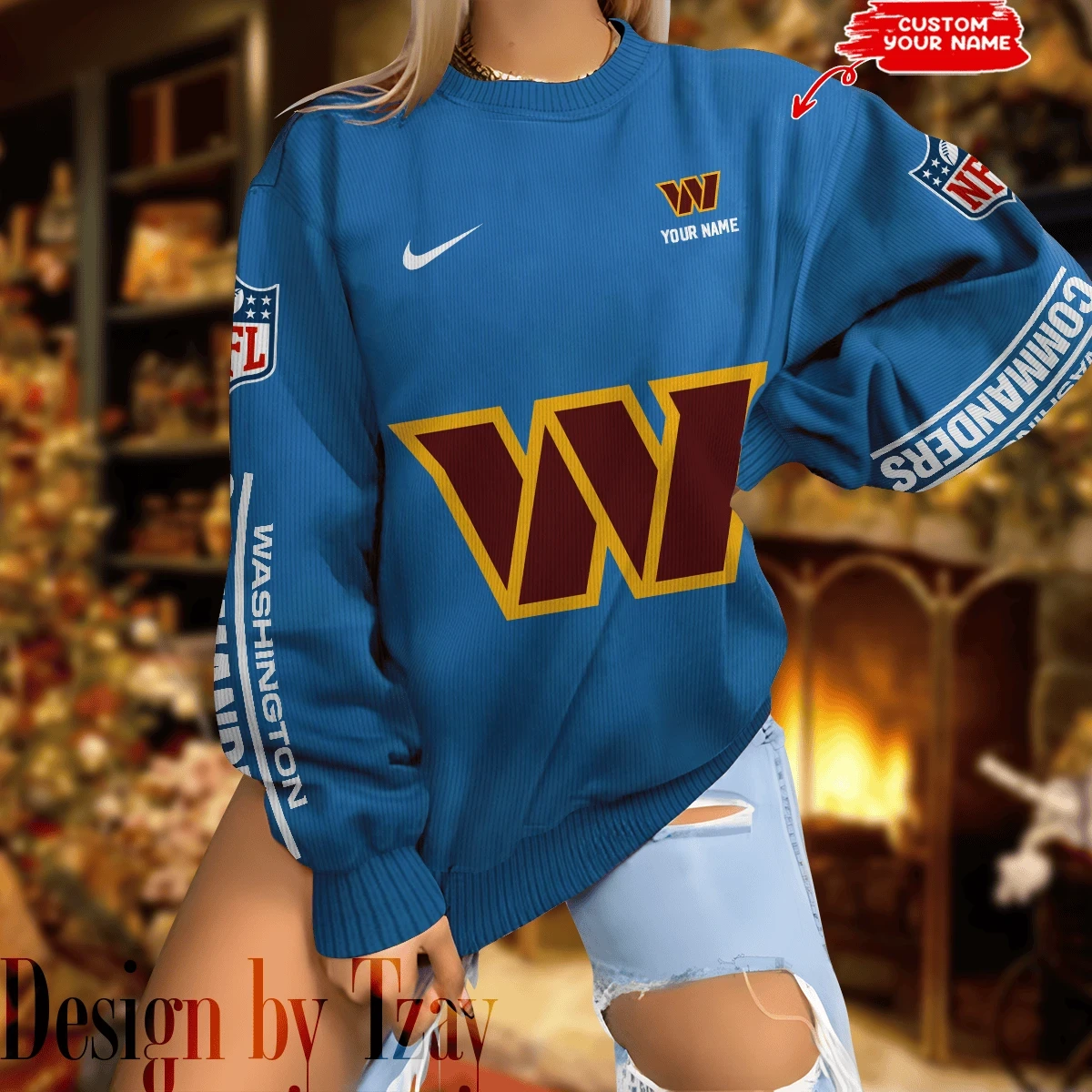 Washington Commanders New Woolen Sweater BGSWT216