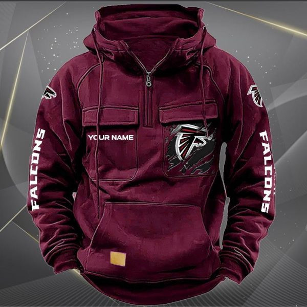 Atlanta Falcons Vintage Men Hoodies DV5 AZVMHD034
