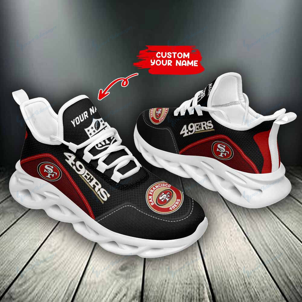 NFL San Francisco 49ers (Your Name) Max Soul Shoes Nicegift MSSS6H8
