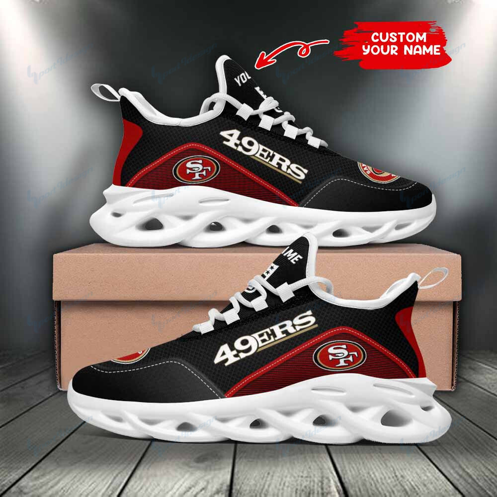 NFL San Francisco 49ers (Your Name) Max Soul Shoes Nicegift MSSS6H8