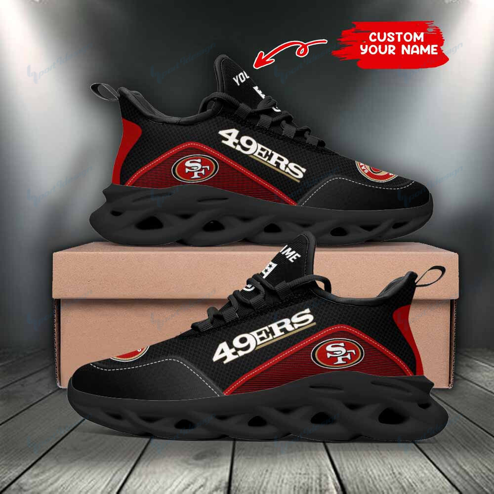 NFL San Francisco 49ers (Your Name) Max Soul Shoes Nicegift MSSS6H8