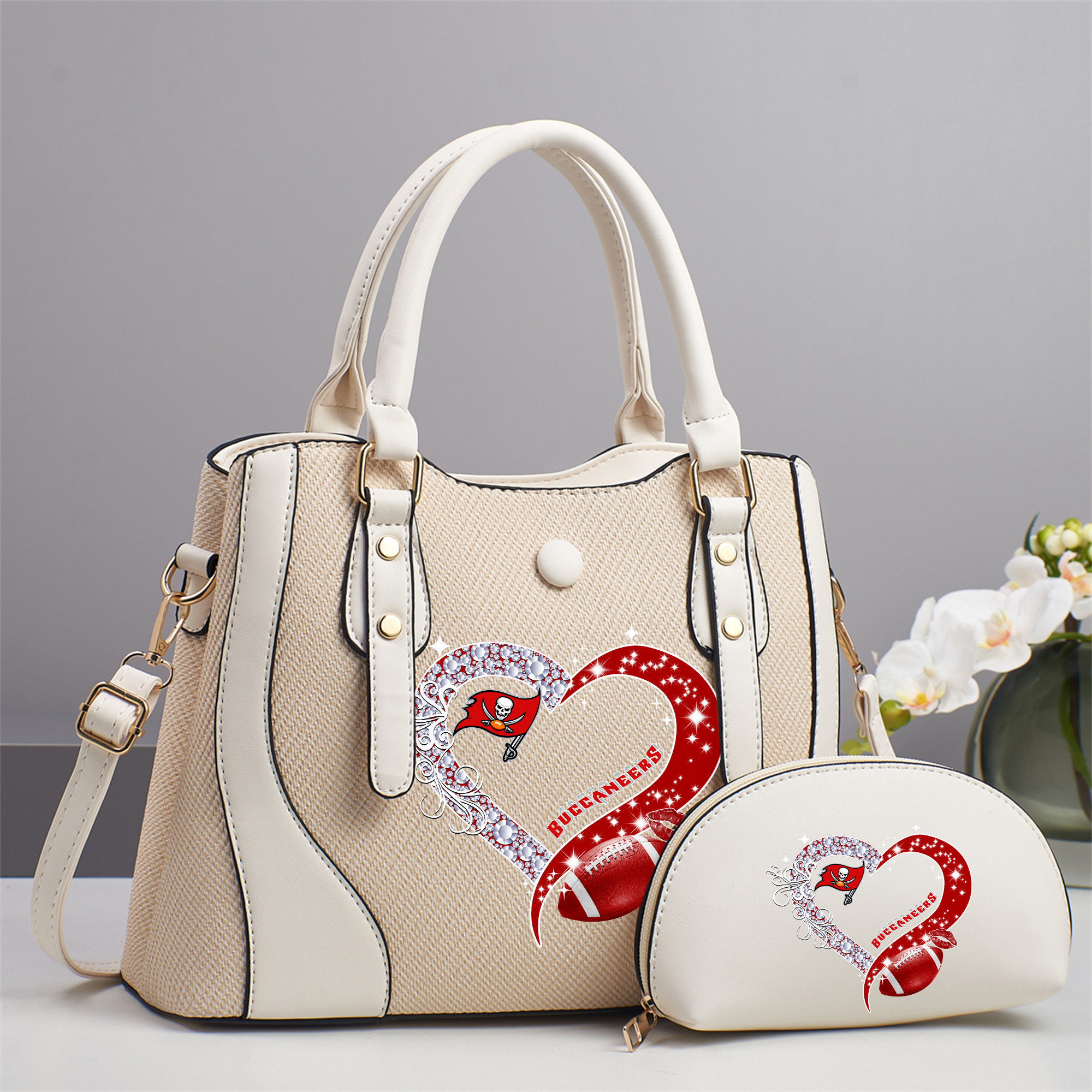 Emerald Tote — Free Wristlet Included Tampa Bay Buccaneers PUHA030