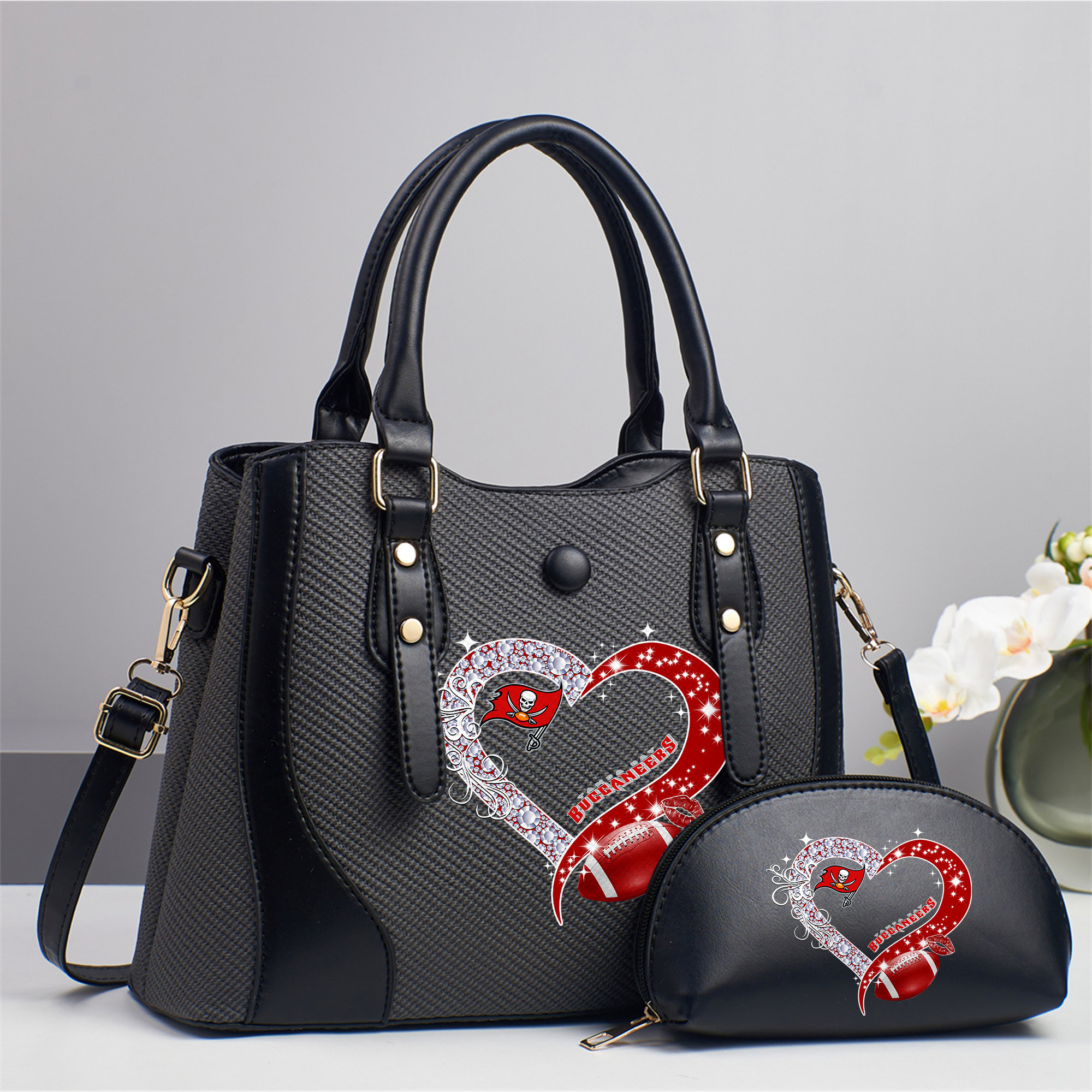 Emerald Tote — Free Wristlet Included Tampa Bay Buccaneers PUHA030