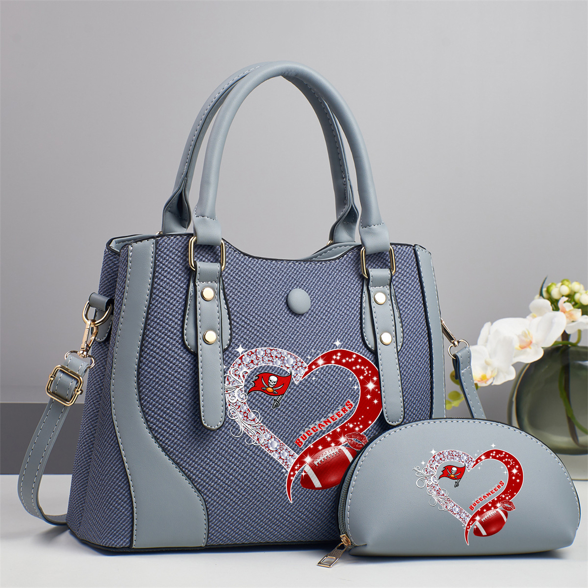 Emerald Tote — Free Wristlet Included Tampa Bay Buccaneers PUHA030