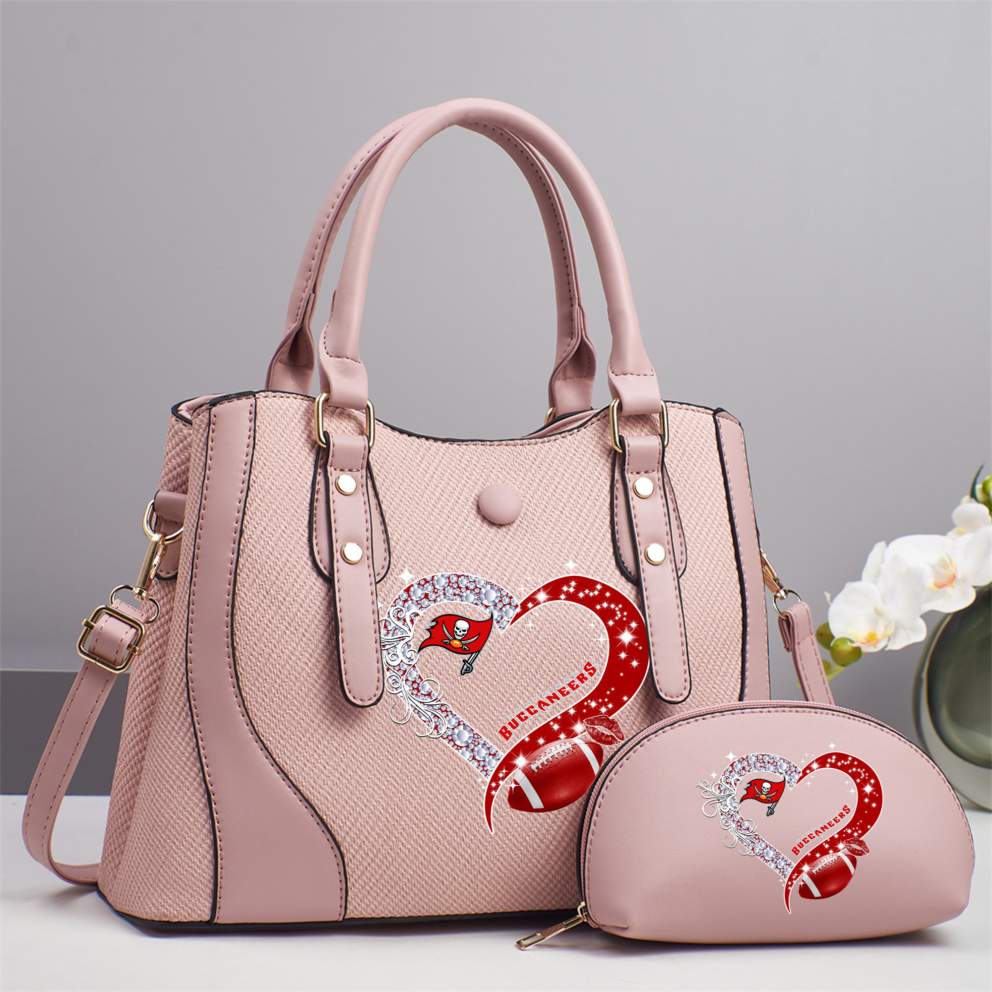 Emerald Tote — Free Wristlet Included Tampa Bay Buccaneers PUHA030