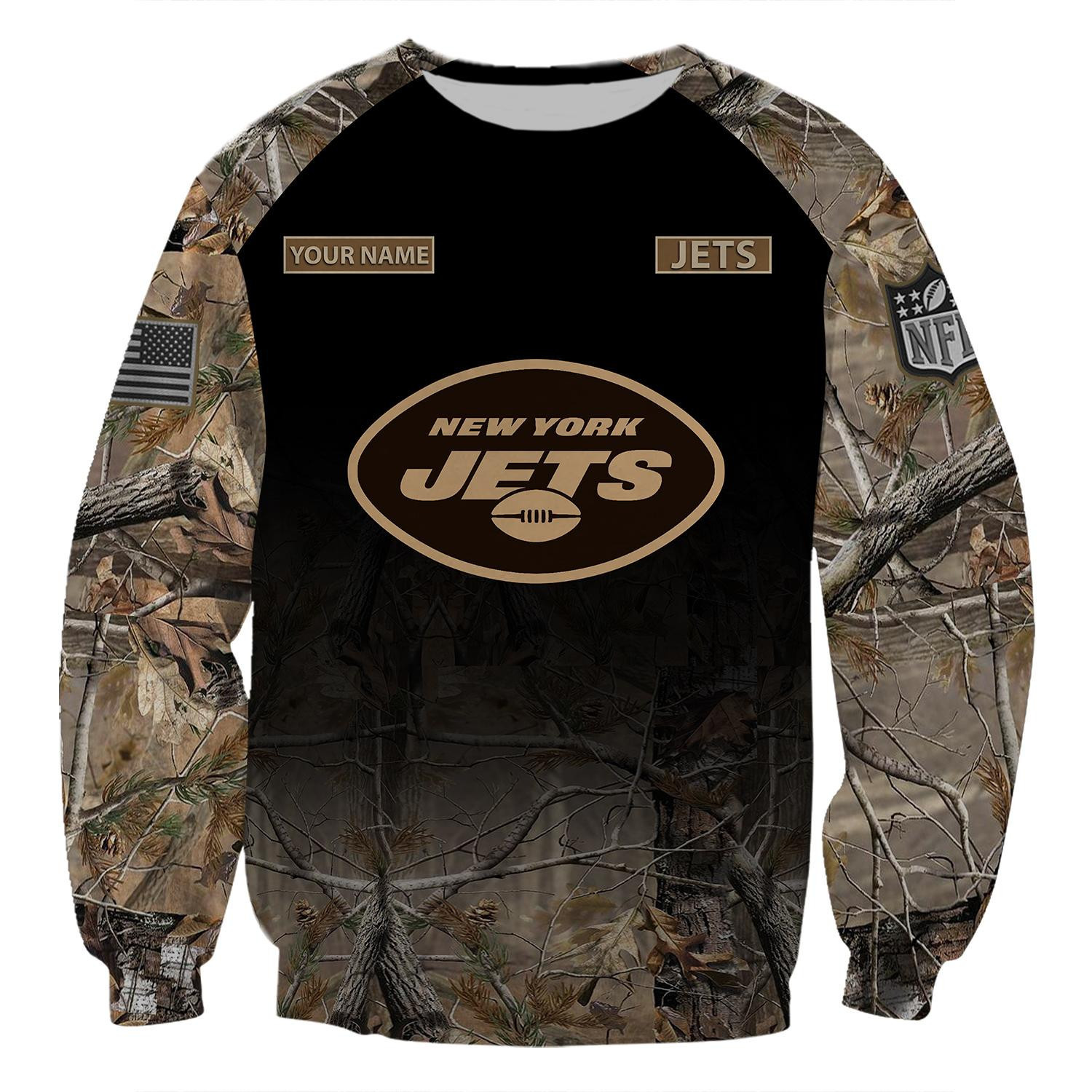 New York Jets All Over Printed T-shirt Sweatshirt Hoodie Joggers AZHD025