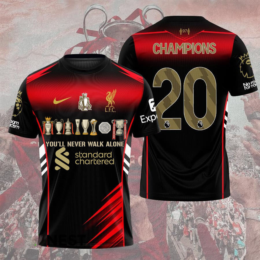 LIVERPOOL TSHIRT CHAMPIONS LVP739