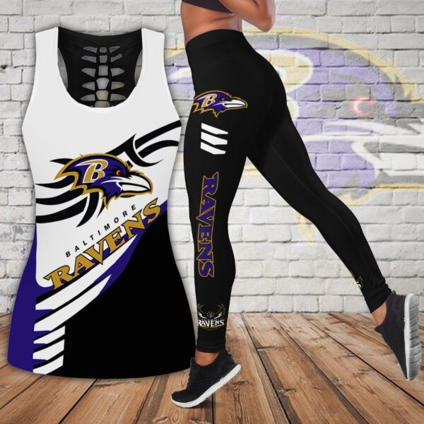 Baltimore Ravens Leggings And Tank Top Limited 024