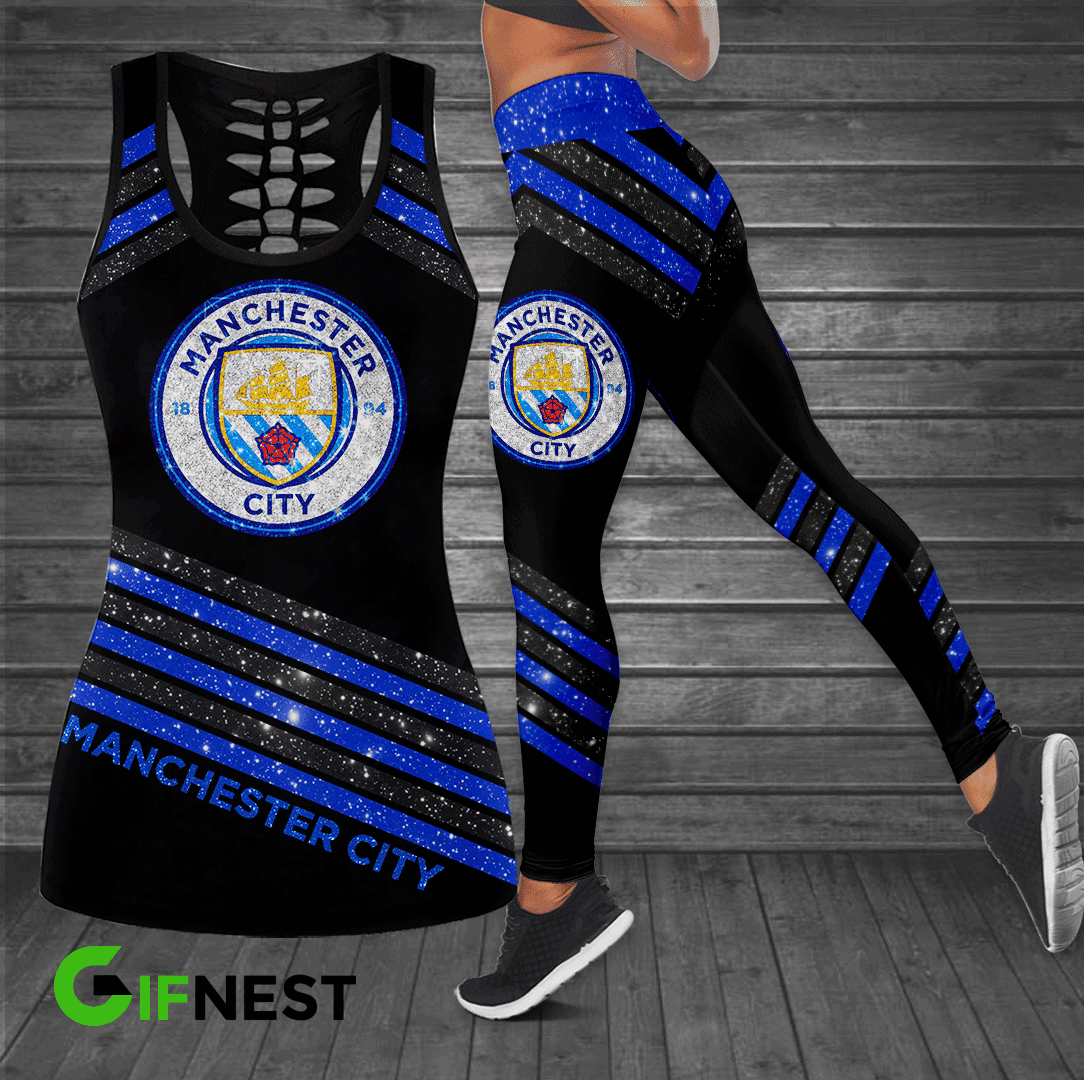MCFC Hollow Tank Top & Leggings - HIEUCM0655