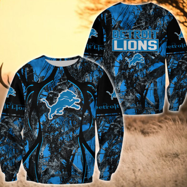 Detroit Lions All Over Printed BB163