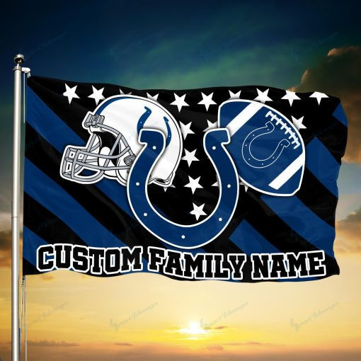 Indianapolis Colts Personalized Flag 77