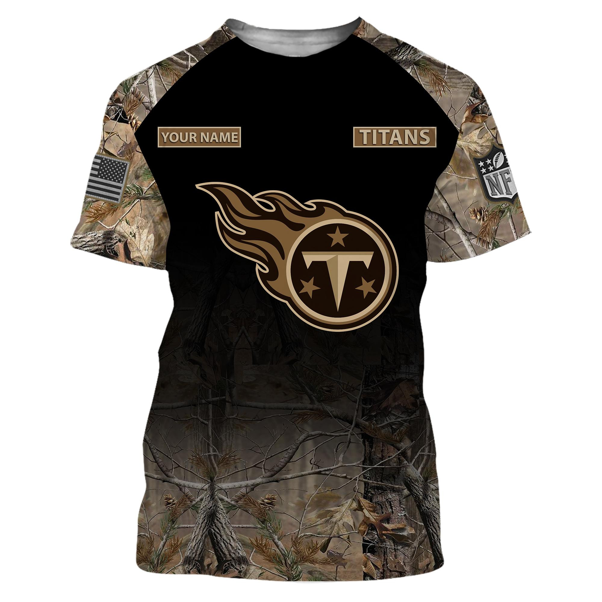 Tennessee Titans All Over Printed T-shirt Sweatshirt Hoodie Joggers AZHD031