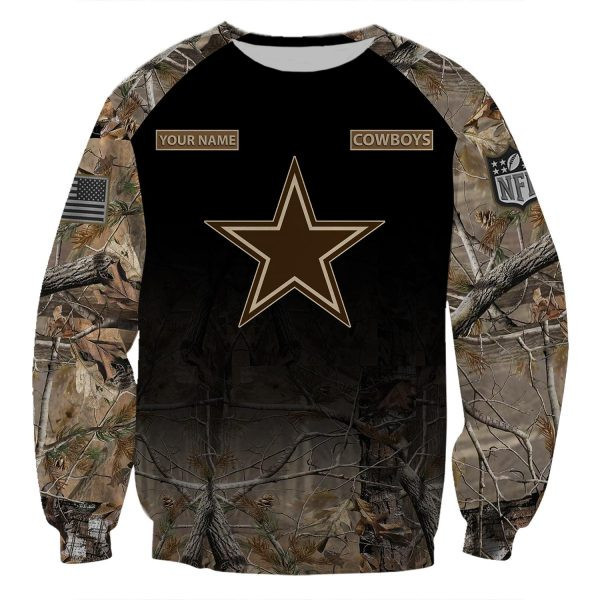 Dallas Cowboys All Over Printed T-shirt Sweatshirt Hoodie Joggers AZHD009