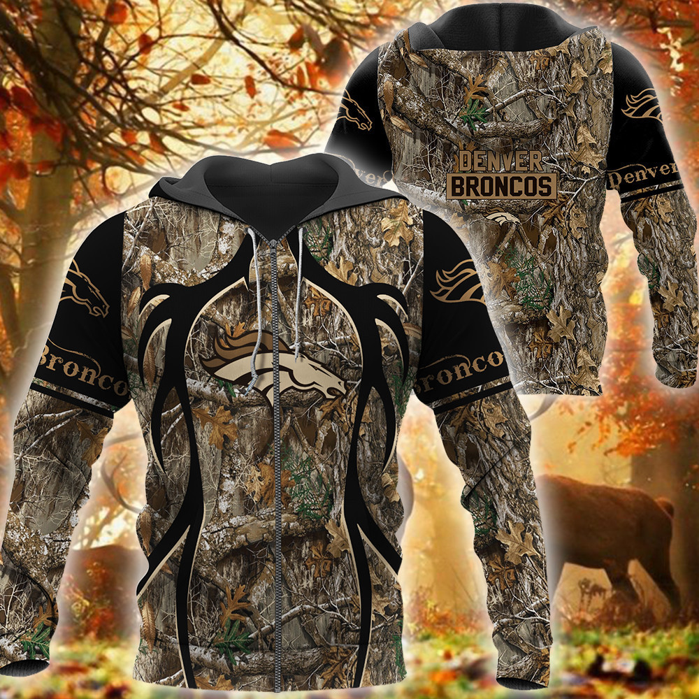 Denver Broncos Limited Edition All Over Print Hoodie Sweatshirt Zip Hoodie T shirt Unisex 890
