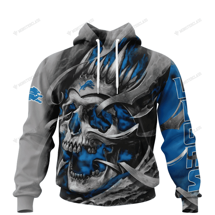 Detroit Lions Limited Edition All Over Print Hoodie Sweatshirt Zip Hoodie T shirt Unisex 869