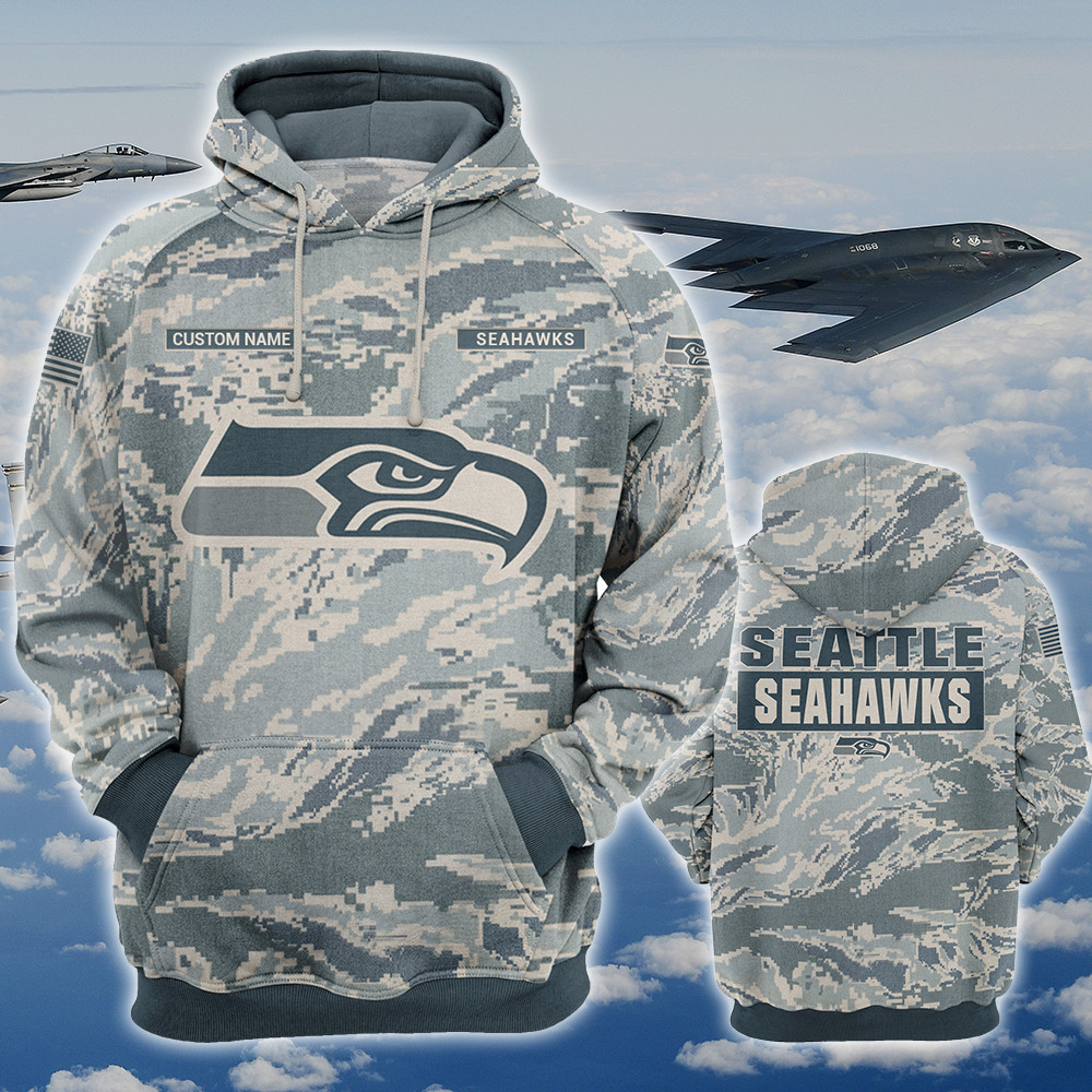 Seattle Seahawks Personalized All Over Printed 376