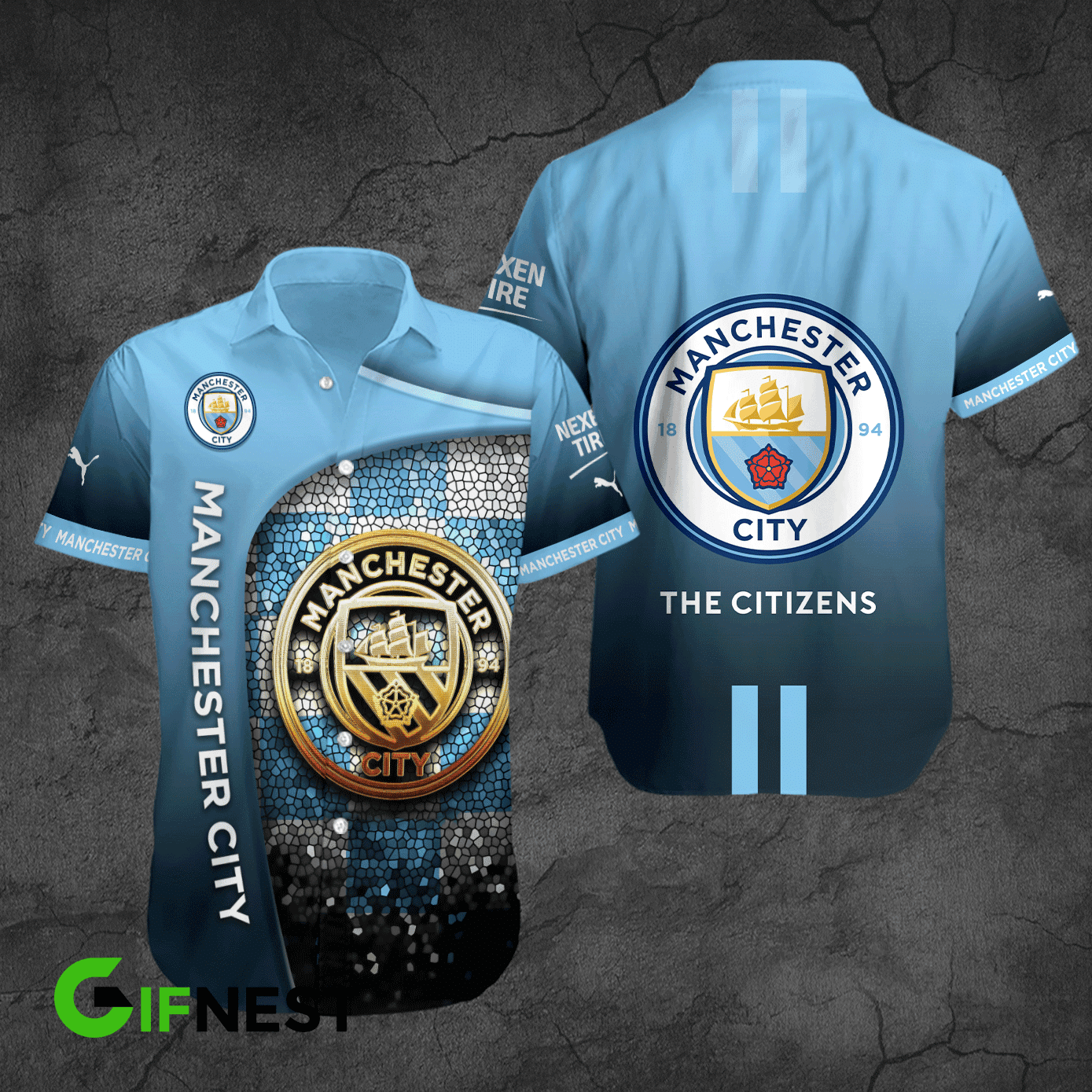 MCFC 3D Apparels
