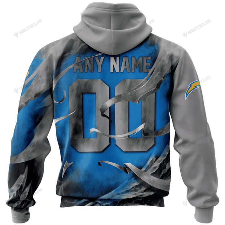 Los Angeles Chargers Limited Edition All Over Print Hoodie Sweatshirt Zip Hoodie T shirt Unisex 864