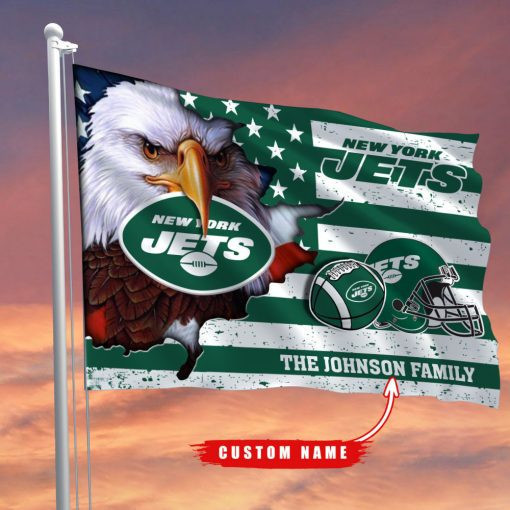 New York Jets-Flag-Custom Name Jets-DS005