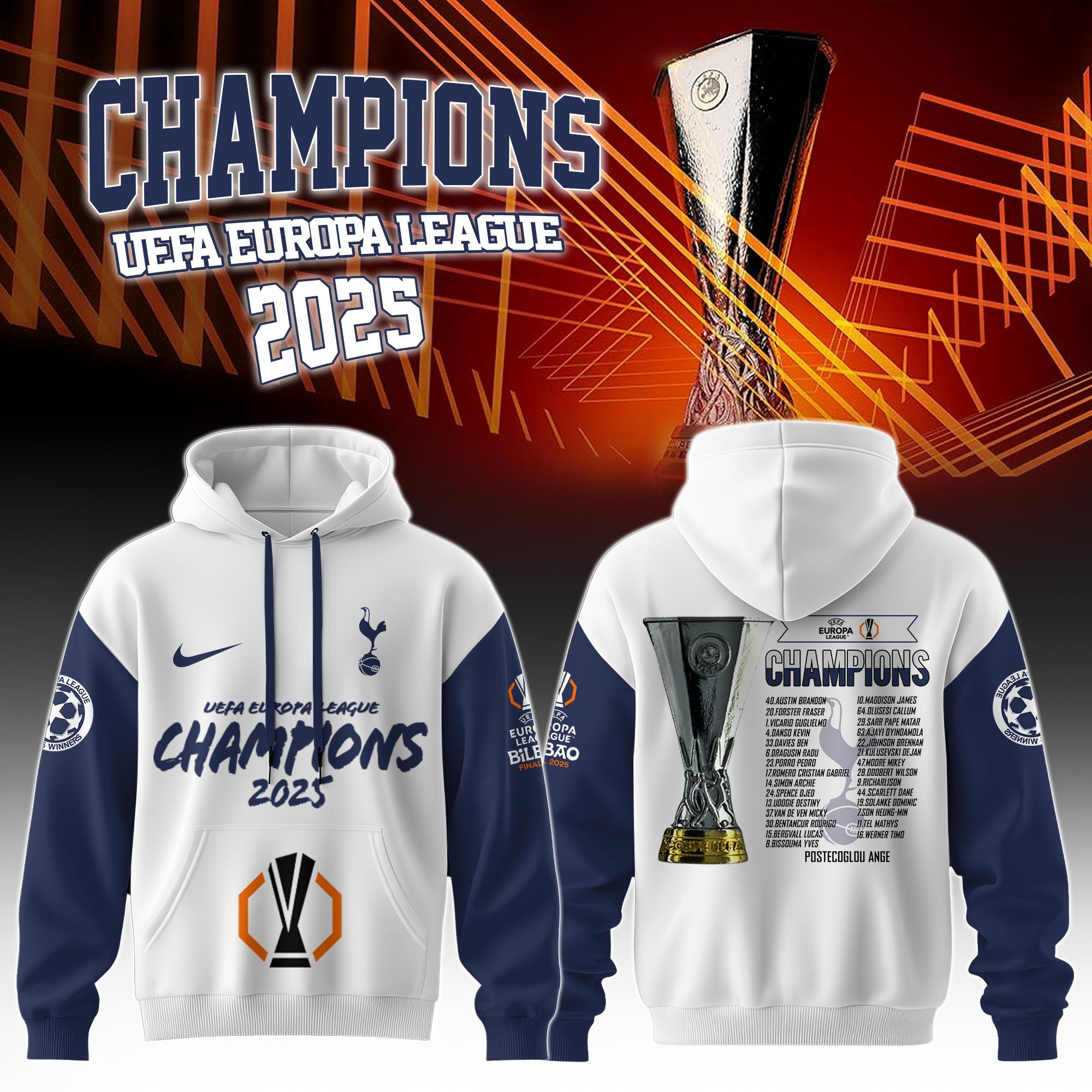 Tottenham Hotspur FC 3D Apparel – TH1345C