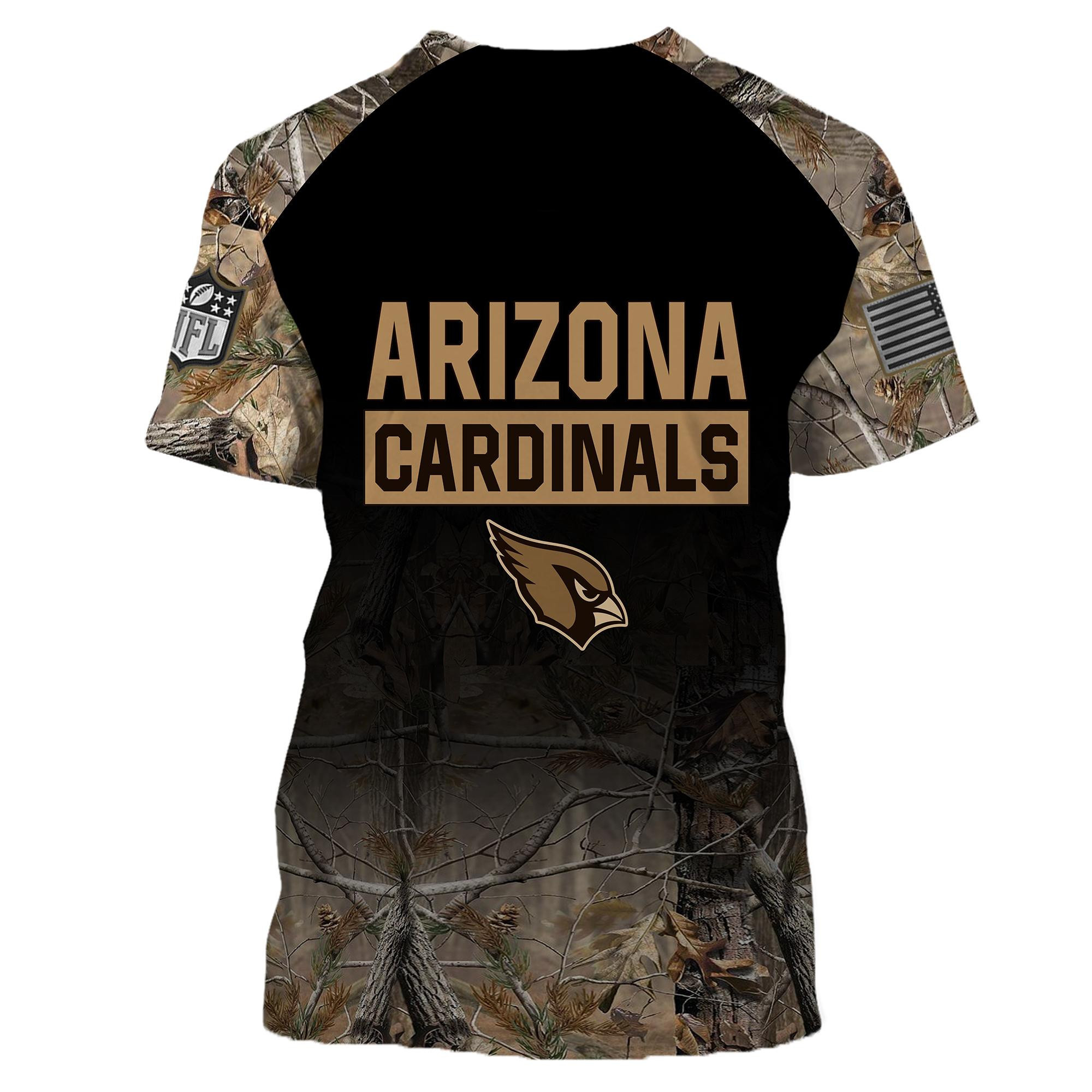 Arizona Cardinals All Over Printed T-shirt Sweatshirt Hoodie Joggers AZHD001