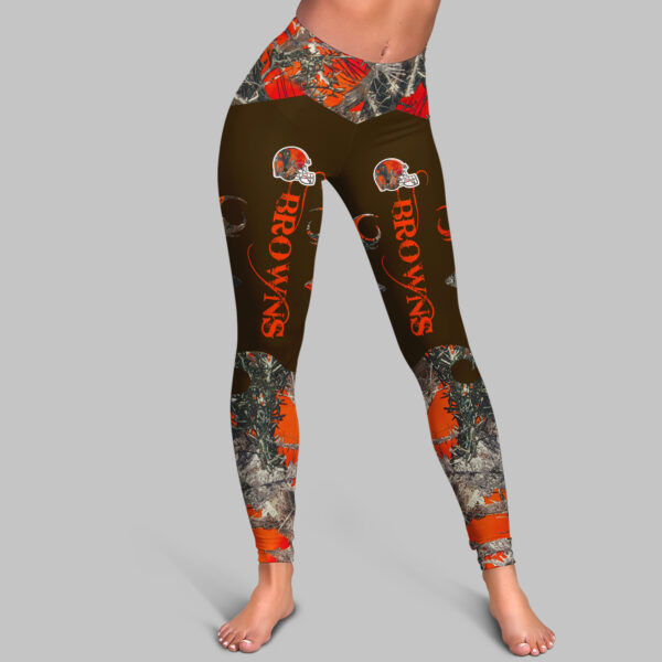 Cleveland Browns Leggings And Hoodie BG39