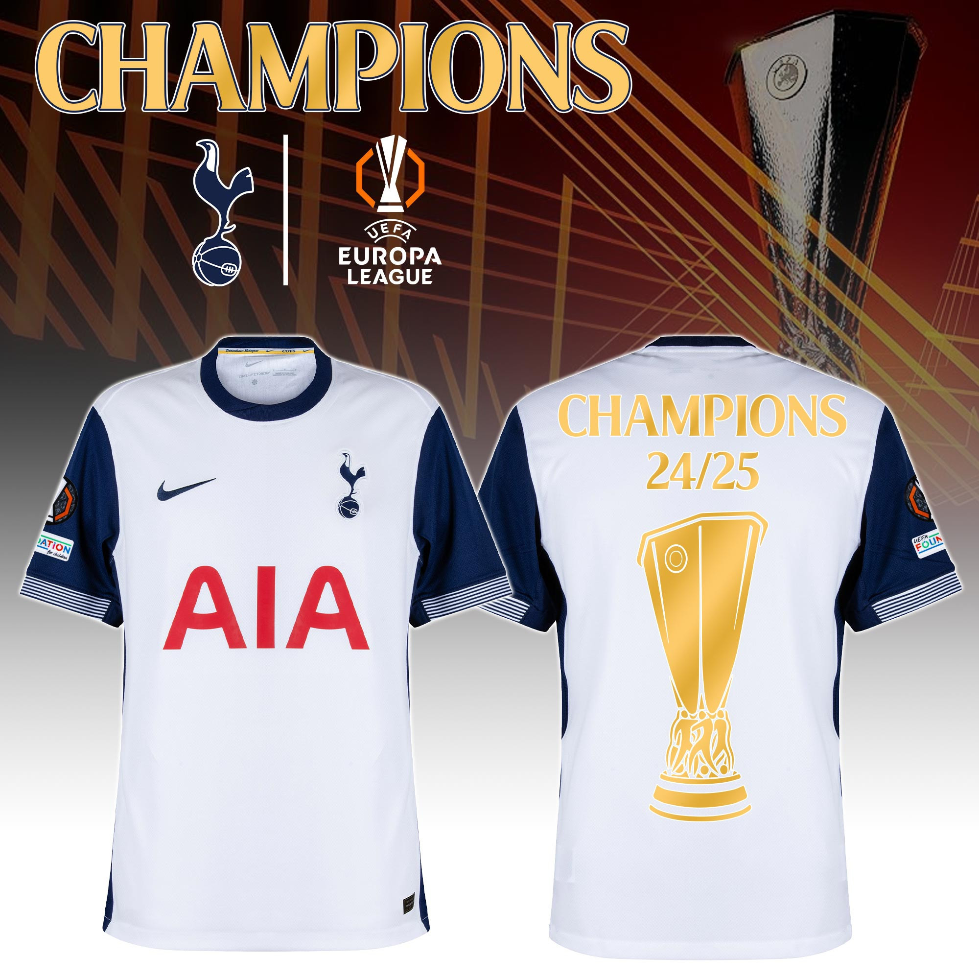 Tottenham Hotspur FC 3D Apparel – TH635B
