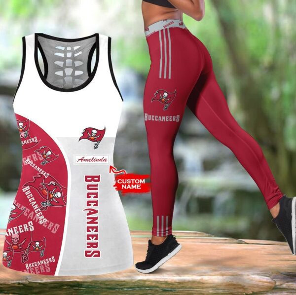 Tampa Bay Buccaneers Personalized Leggings And Tank Top BG225
