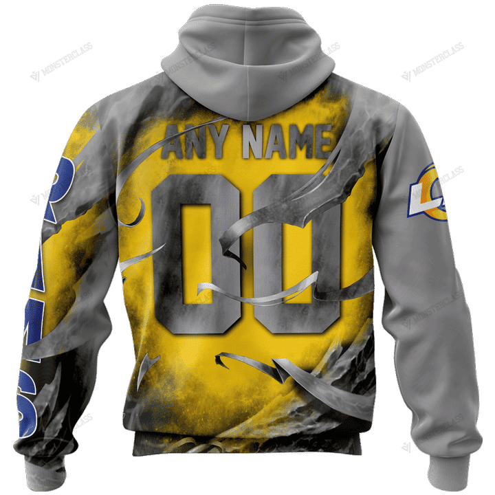 Los Angeles Rams Limited Edition All Over Print Hoodie Sweatshirt Zip Hoodie T shirt Unisex 868