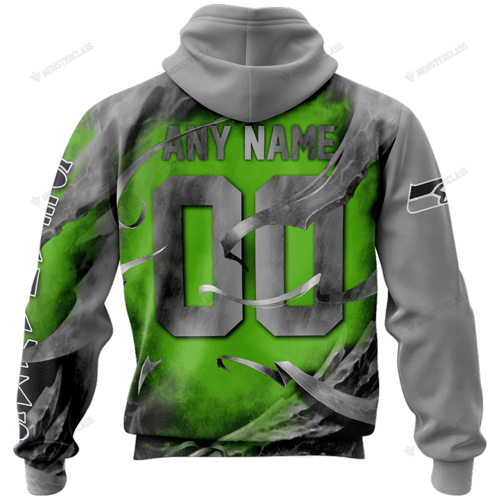 Seattle Seahawks Limited Edition All Over Print Hoodie Sweatshirt Zip Hoodie T shirt Unisex 880