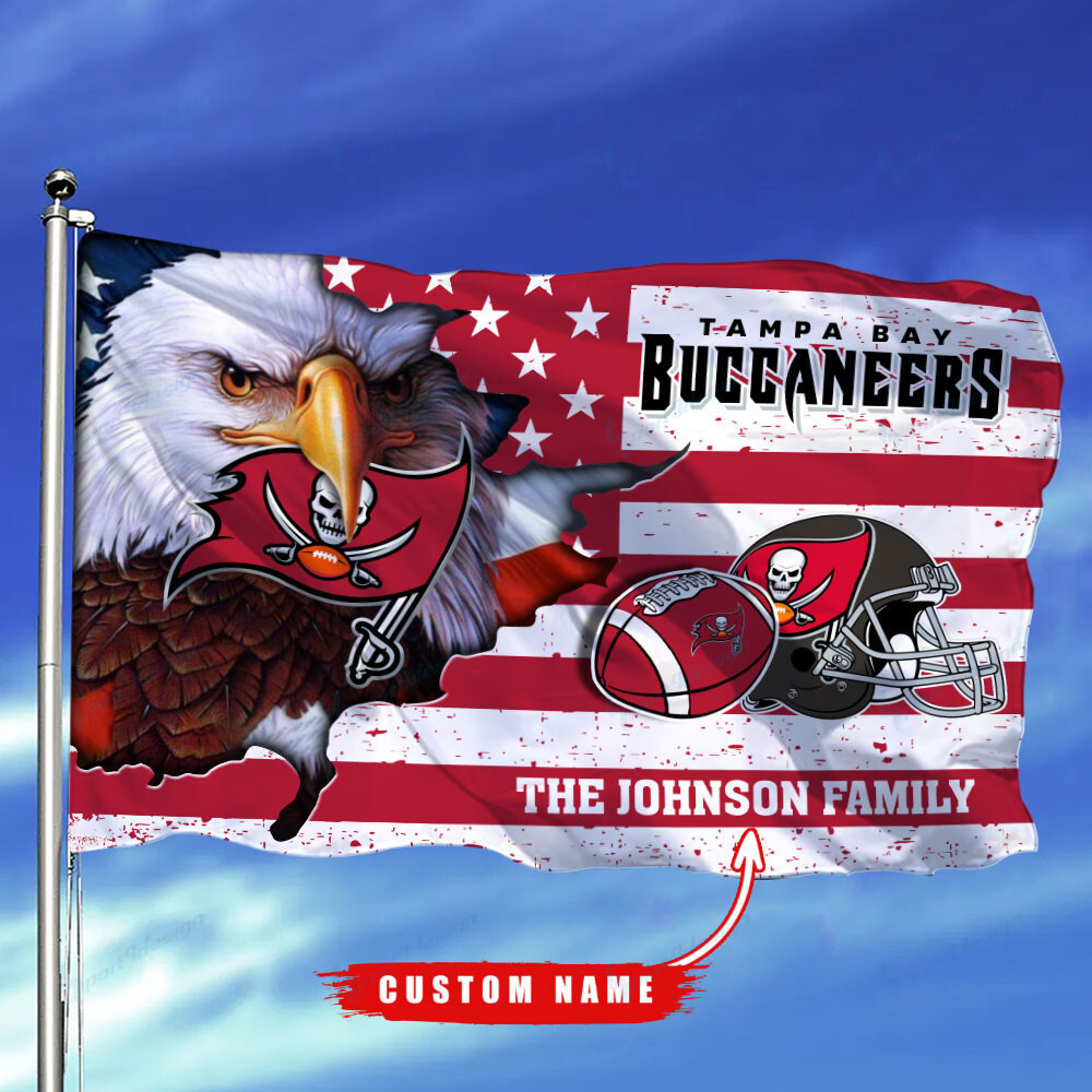 Tampa Bay BuccaneersFlagCustom Name