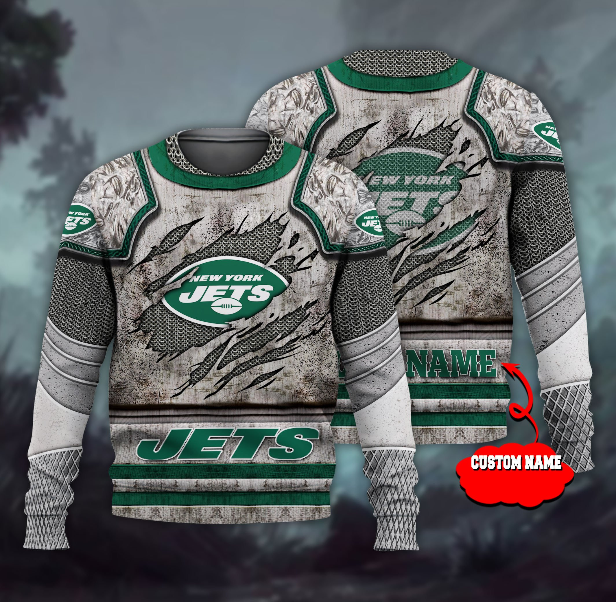 New York Jets Personalized All Over Printed 599