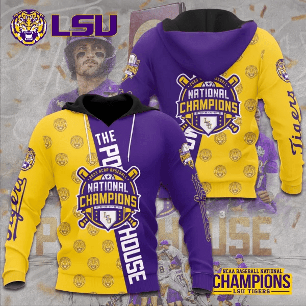 LSU Tigers Baseball 3D Apparels – TANTN1243