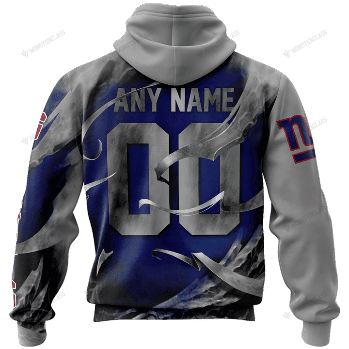 New York Giants Limited Edition All Over Print Hoodie Sweatshirt Zip Hoodie T shirt Unisex 875