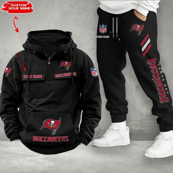 Tampa Bay Buccaneers Vintage Men's Hoodie And Pants AZVMHD351+AZPANTS351