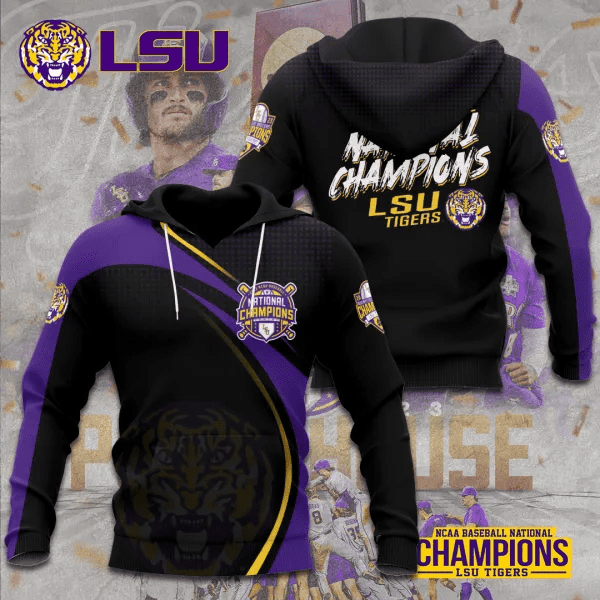LSU Tigers Baseball 3D Apparels – TANTN1215