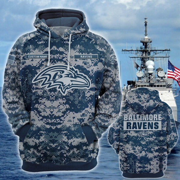 Baltimore Ravens Personalized All Over Printed 385