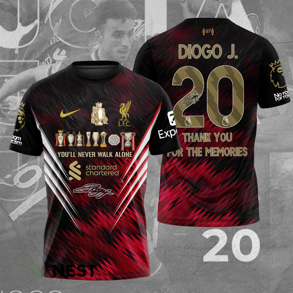 Diogo Jota LIVERPOOL TSHIRT CHAMPIONS JT38