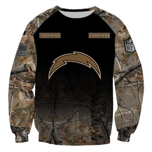 Los Angeles Chargers All Over Printed T-shirt Sweatshirt Hoodie Joggers AZHD018
