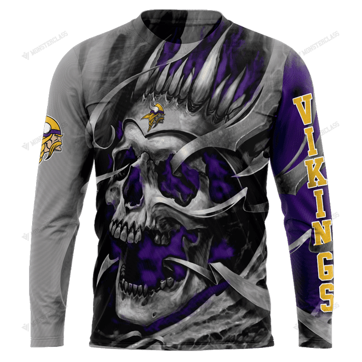 Minnesota Vikings Limited Edition All Over Print Hoodie Sweatshirt Zip Hoodie T shirt Unisex 866