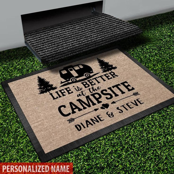 Personalized Doormat Campping CM7392