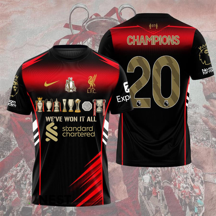 LIVERPOOL TSHIRT CHAMPIONS LVP3923
