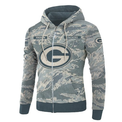 Green Bay Packers Personalized All Over Printed 250