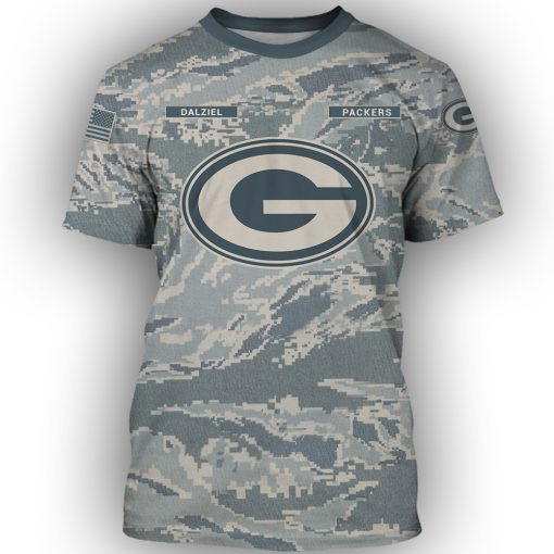 Green Bay Packers Personalized All Over Printed 250