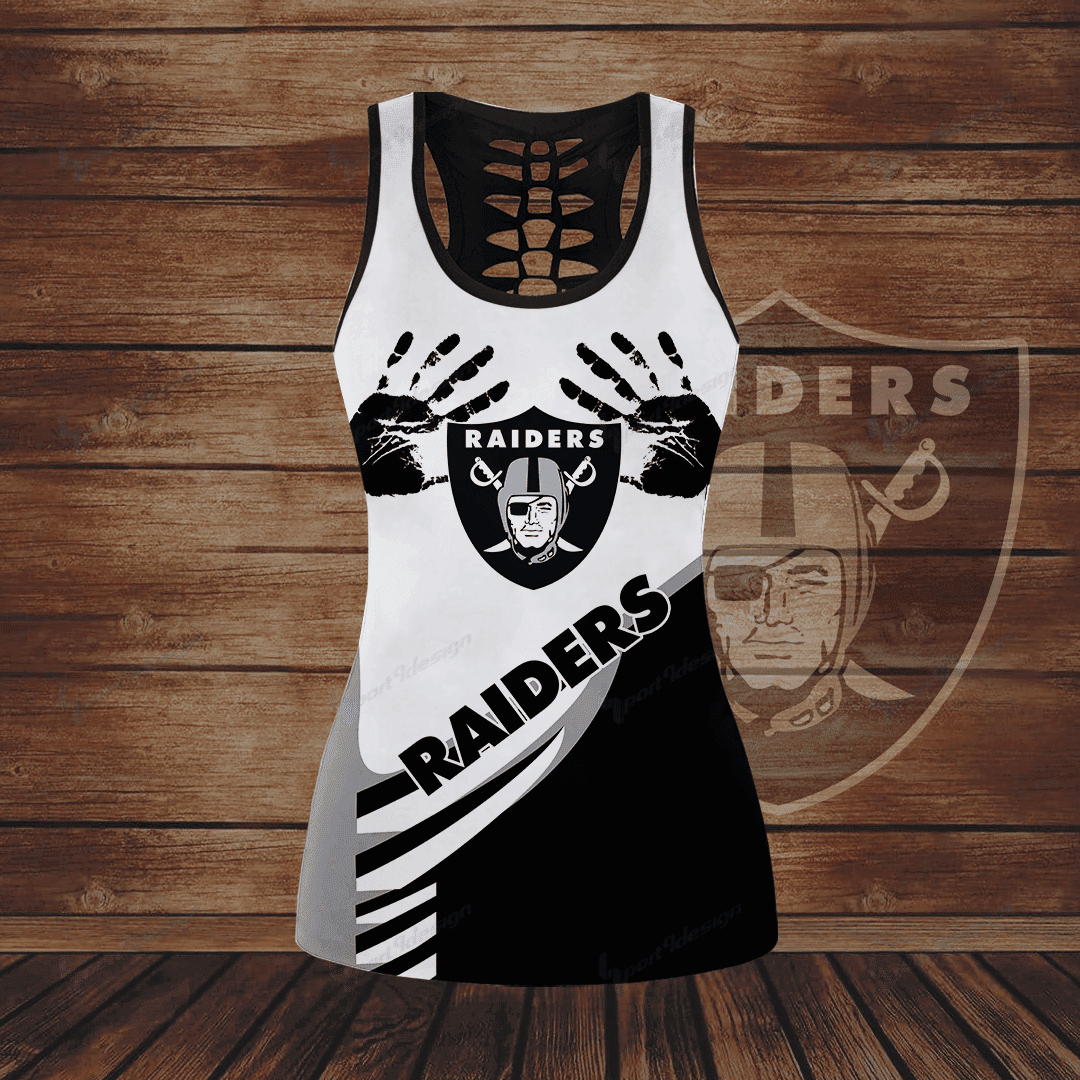 Las Vegas Raiders Leggings And Tank Top 152