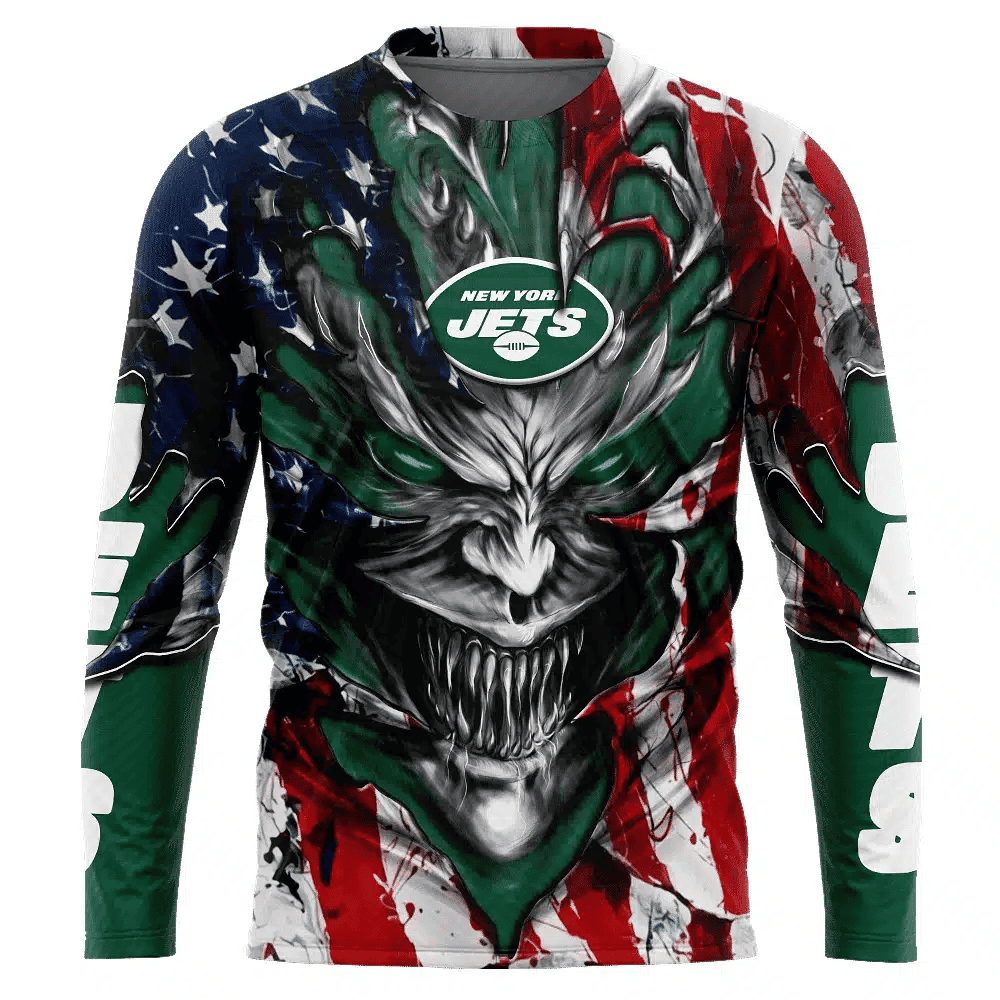 New York Jets All Over Printed T-shirt Sweatshirt Hoodie AZCHD592