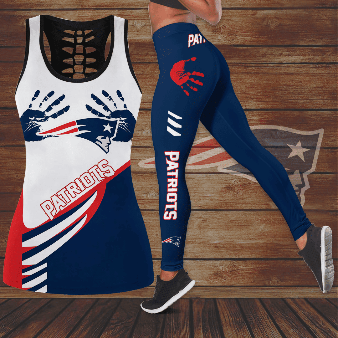 New England Patriots Leggings And Tank Top 154