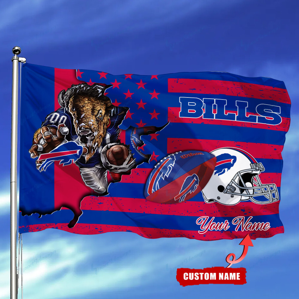 Buffalo Bills Personalized Flag 109