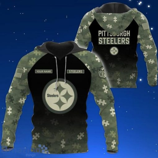 Pittsburgh Steelers All Over Printed T-shirt Sweatshirt Hoodie AZCHD658